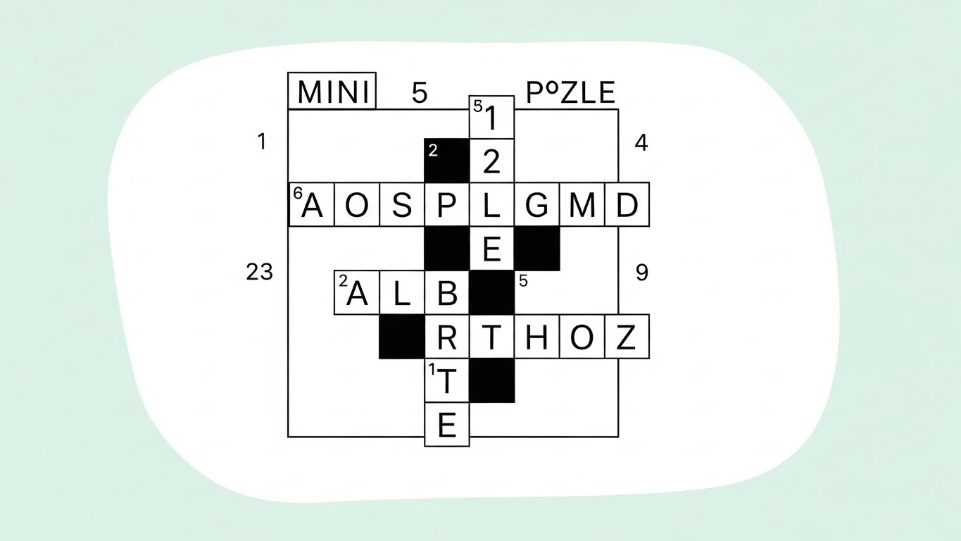 NYT Mini Crossword Answers Today: Hints & Solutions (January 15, 2026) 1 Whisk 001030fd86a03f4a70349bd0b49202e7dr