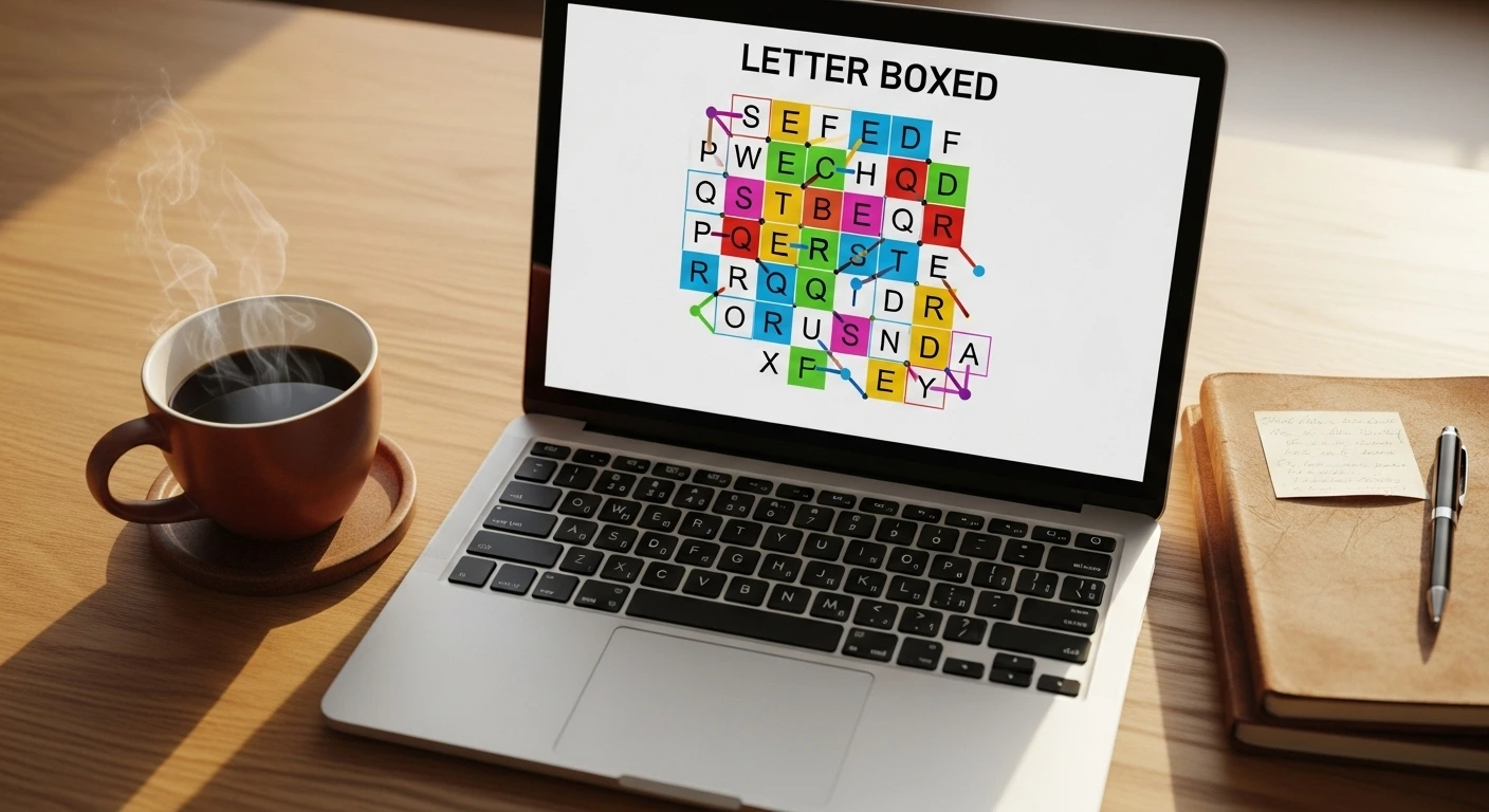 NYT Letter Boxed Answers Today (May 15, 2026) - Visual Solution 1 Letter Boxed Answer May 15, 2026