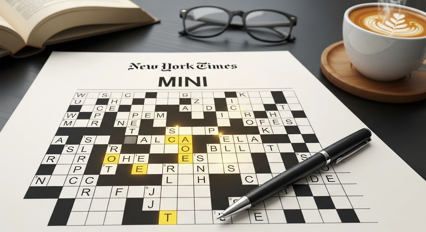 NYT Mini Crossword Answers Today (June 11, 2026) – Joel Fagliano's Puzzle Solved! 1 Whisk 15d28b48fd7c45ca07f403e0e7d5deecdr