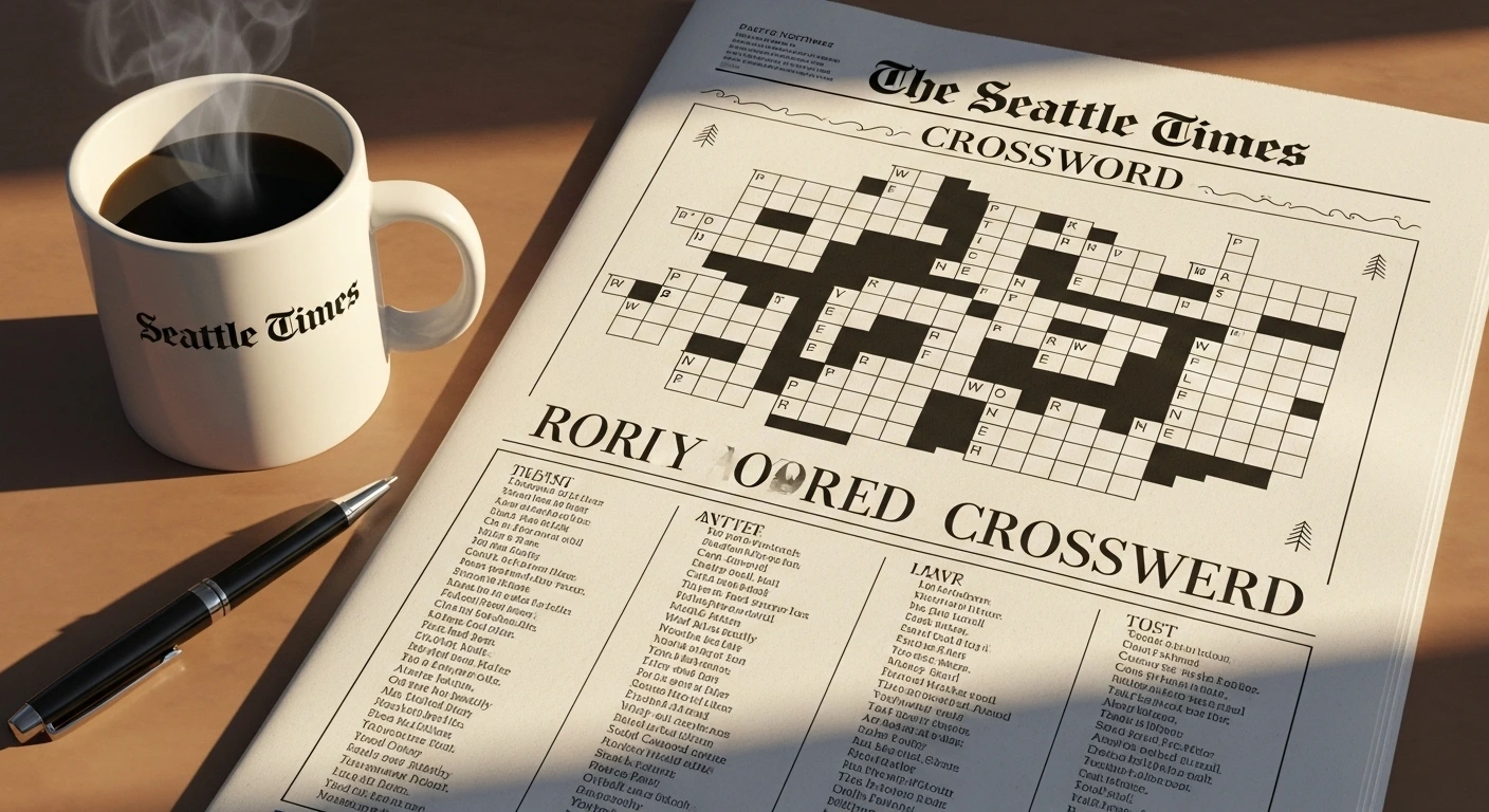 Seattle Times Crossword Answers Today - February 1, 2026 1 Seattle Times Solutions Today February 1, 2026