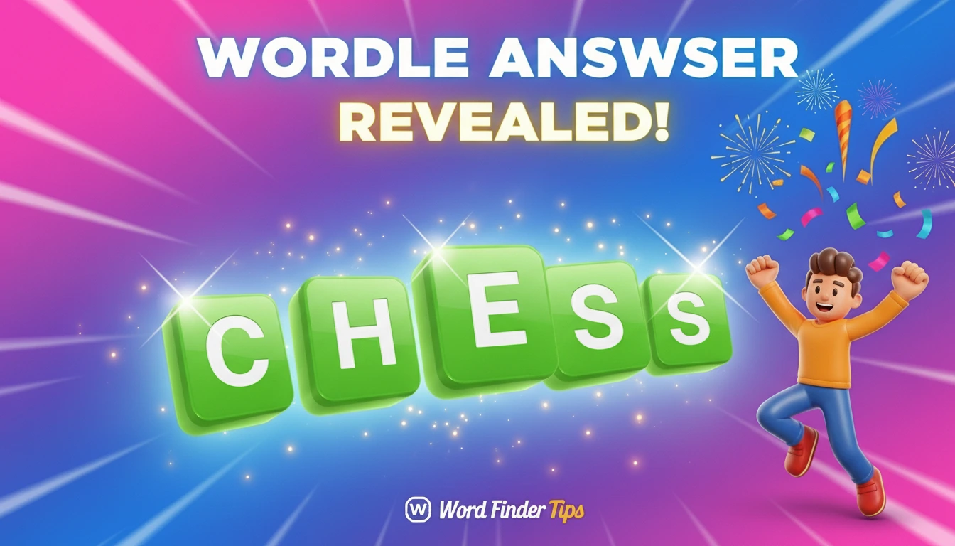 Wordle Today: Answer, Hints for March 9, 2026 (#1724) 1 Wordle Answer March 9, 2026