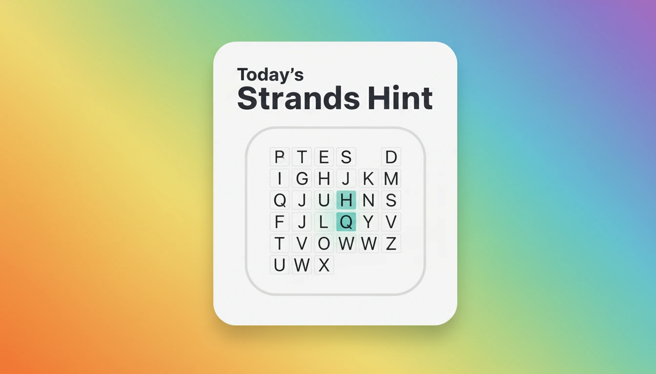 NYT Strands Hints Today (April 10, 2026): "On the sly" Answers 1 Strands Hint April 10, 2026