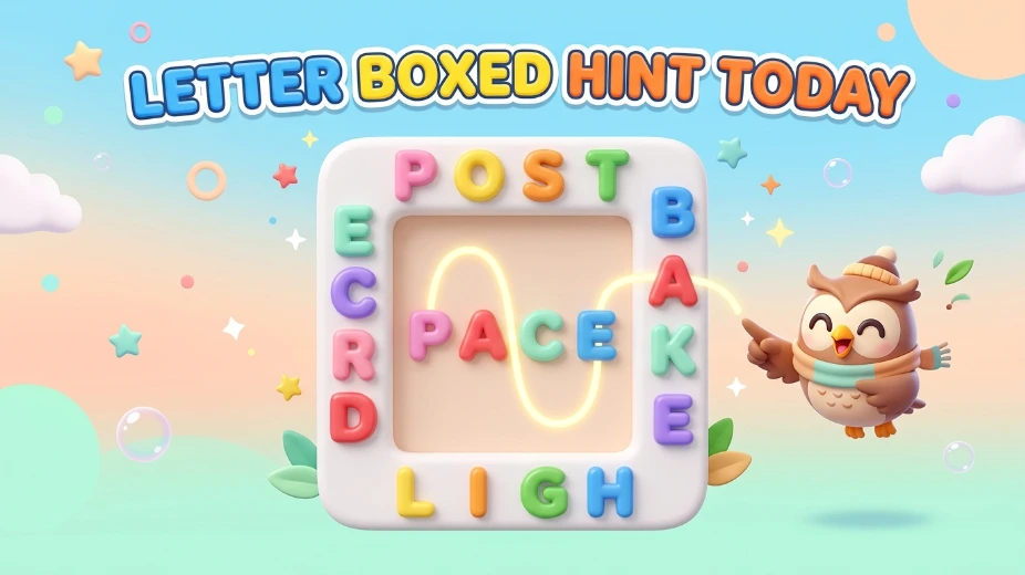 NYT Letter Boxed Answers Today (May 10, 2026) - Visual Solution 1 Letter Boxed Answer May 10, 2026