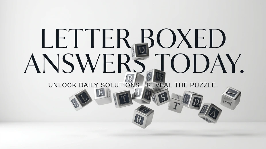 NYT Letter Boxed Answers Today (June 21, 2026) - Visual Solution 1 Letter Boxed Answer June 21, 2026