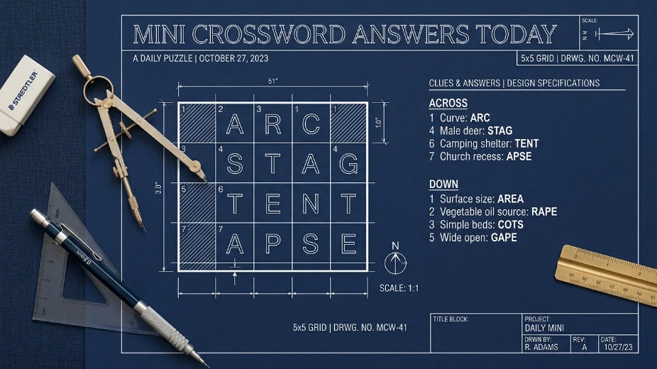 NYT Mini Crossword Answers for June 21, 2026 – Today's Puzzle Hints & Solutions 1 mini
