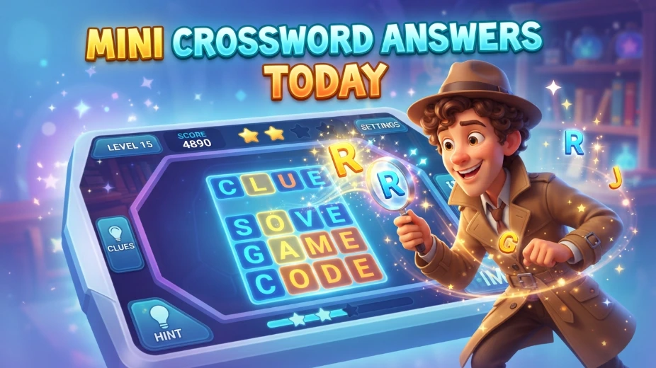 NYT Mini Crossword Answers Today: October 23, 2026 Clues & Hints 1 mini 1